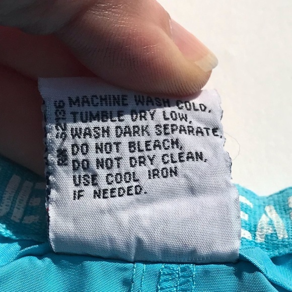 Guess Blue Wind Track Shorts 26 - Picture 4 of 4